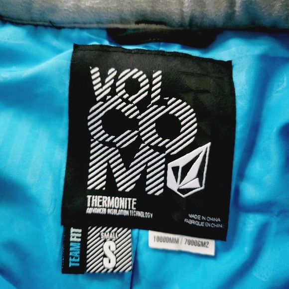 Volcom Thermonite 10,000mm Black Snowboard Ski Pants womens Size Small 32x31 - Picture 4 of 6